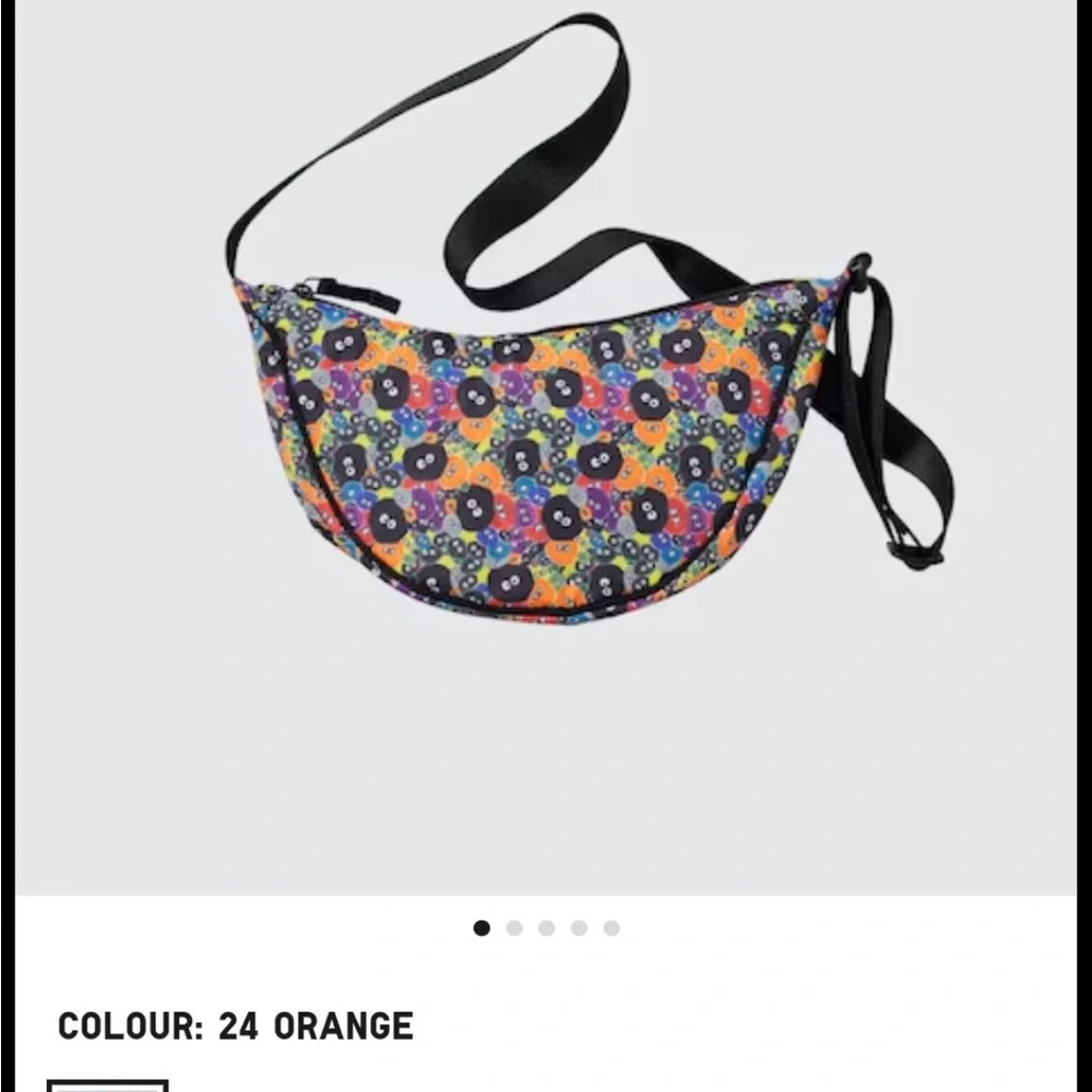 Uniqlo Totoro Colorful Floral Bag - Picture 2 of 5